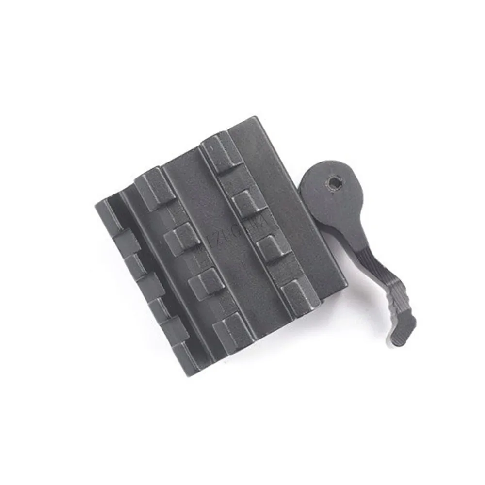 Тактический AR 15 Dual Rail 45 градусов 90 смещение Пикатинни Riser крепление с Quick Release