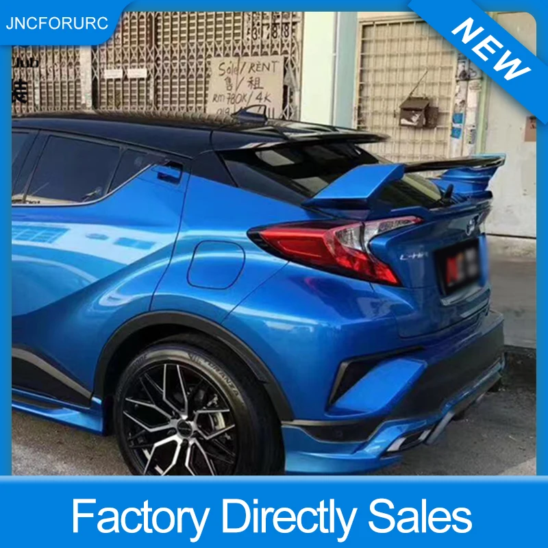 Спойлер для крышки багажника автомобиля Toyota CHR 2016 17 18 19 материал FRP черный белый
