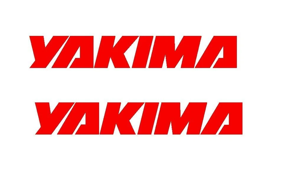 Виниловая наклейка на стойку Yakima для автомобиля 2 шт.|Наклейки автомобиль| |