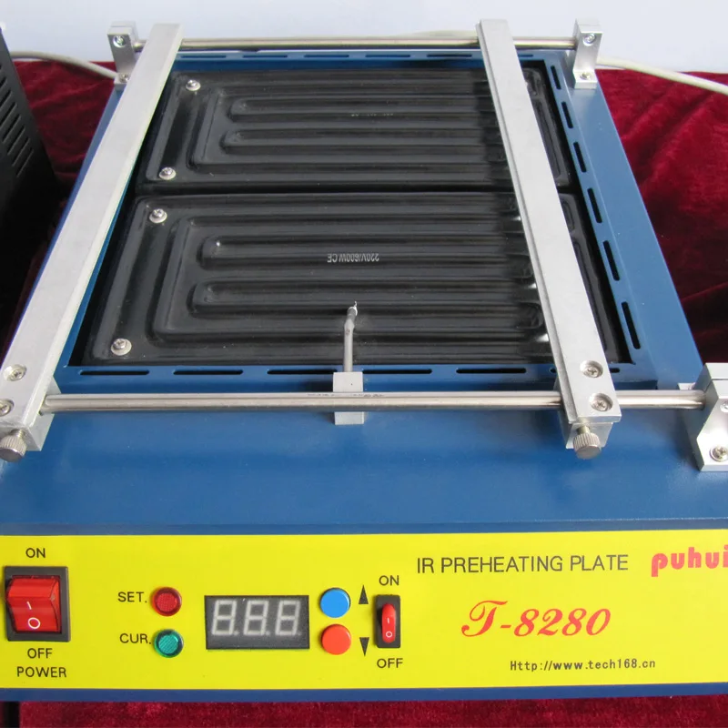 Puhui T8280 IR-Preheating Oven 220 V/110 V Preheat Plate инфракрасная станция предварительного нагрева