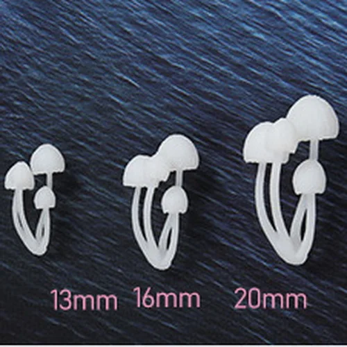 

Набор из 3 силиконовых форм для эпоксидной смолы в форме грибов Ywbeads