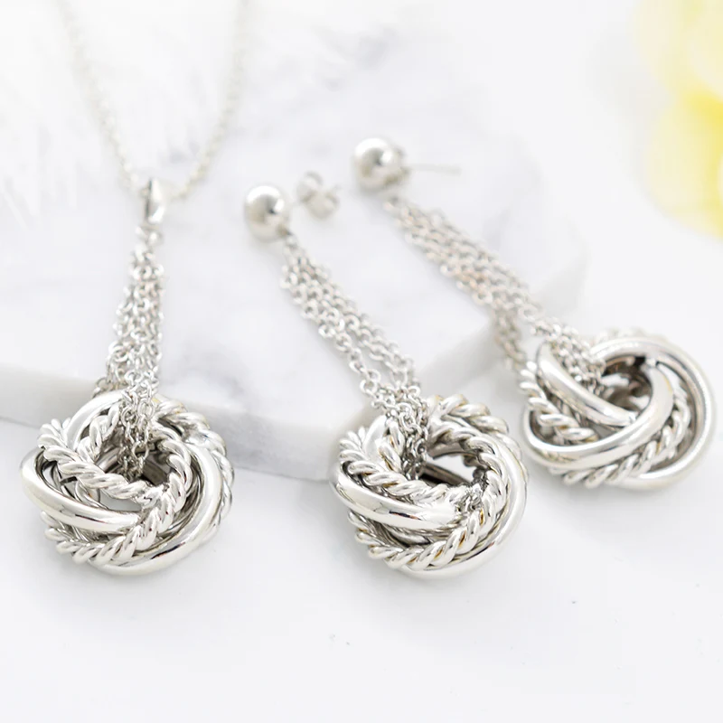 Ювелирные изделия Sunny Jewelry модные ювелирные 2021 комплекты ювелирных изделий для