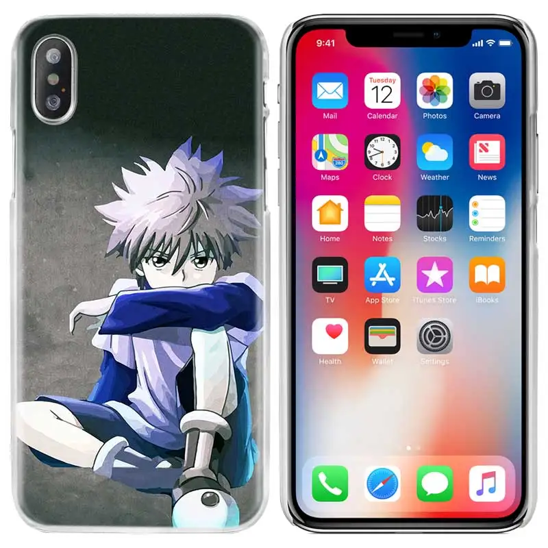 06 Чехол BinYeae Hunter X Hunter killua, прозрачный жесткий PCPlastic чехол для iPhone XS Max XR 7 8 6 6s Plus X 5 5S SE 5C 4 4S, чехол Fundas - Цвет: 06