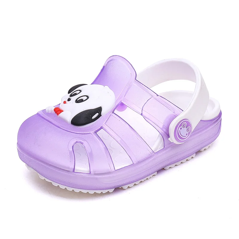 Дети 2017 новые сандалии тапочки мальчики девочки летняя одежда нескользящей