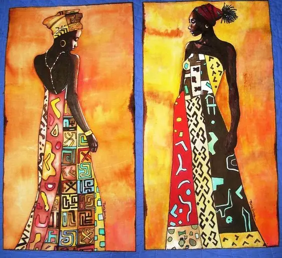 Сделай Сам 5D алмазная картина Южная Африка Женский узор из страз Алмазная