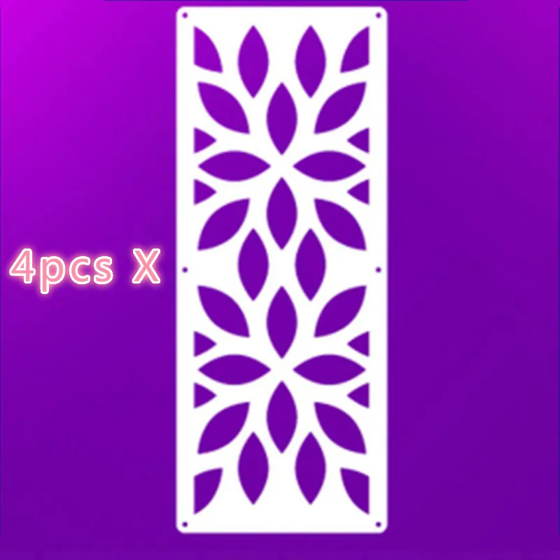 P 4PCS 4 шт. 18 см x 45 см экран перегородки складные движения Шторы Современные подвесные панели украшения комнаты Аксессуары разделитель biombo decoratie - Цвет: P 4PCS