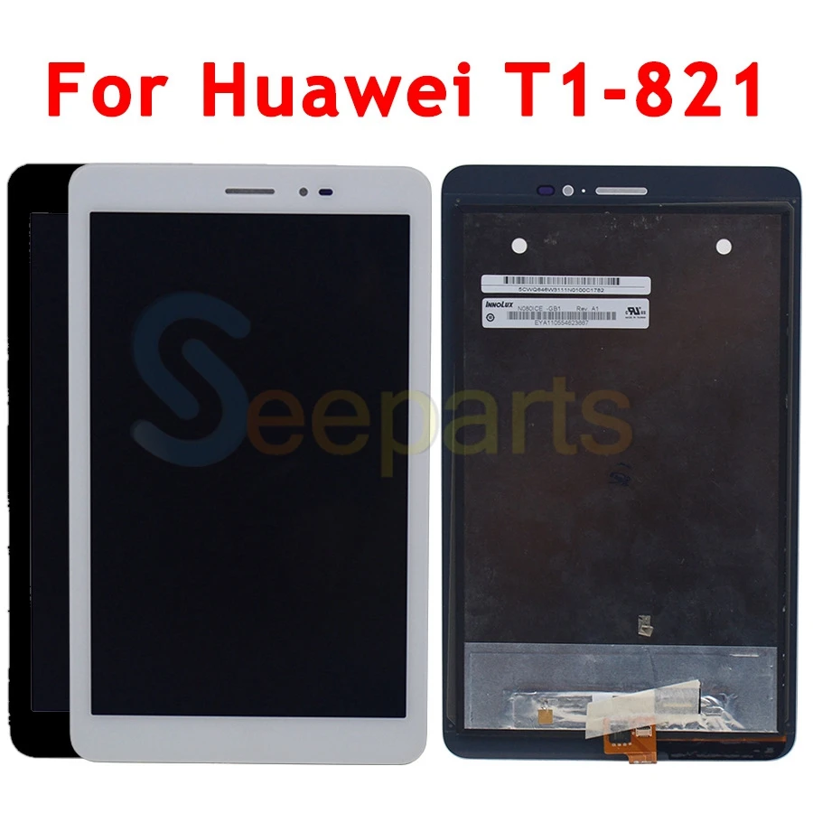 8 0 &quotдля Huawei T1-821 ЖК-дисплей сенсорный дигитайзер экран в сборе для MediaPad T1-823L T1-821W