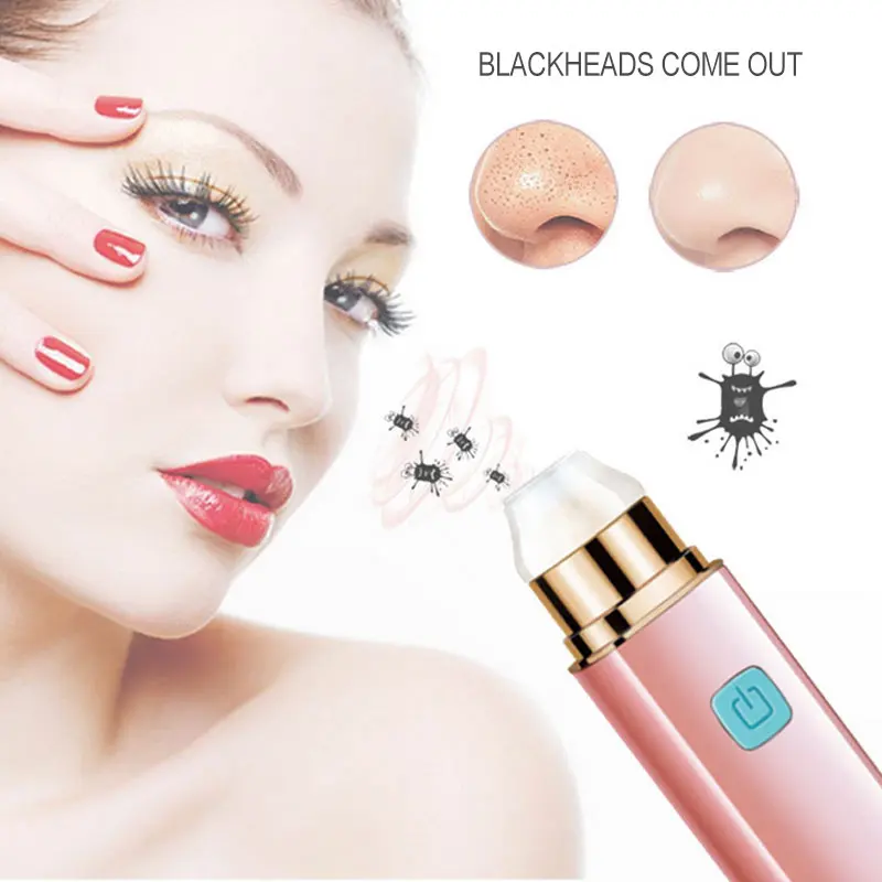 Vacuum Acne Cleanser Effective Blackhead Remover Multifunction Lipstick Pore Cleaner Nose Deep Cleaning Treatment | Красота и