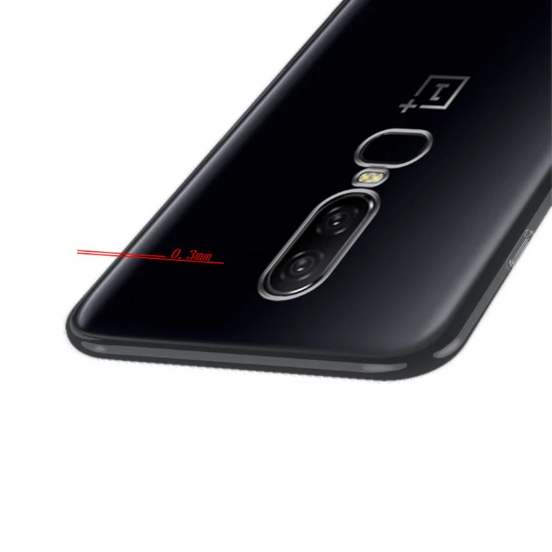 Силиконовый чехол для Oneplus 6 6T McLaren Edition защитный телефона прозрачное жесткое