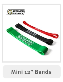Power Guidance набор из 2 подтягивающих Assist Band латексные резинки-петли Эспандеры-силовые подъемные упражнения фитнес-оборудование для тренировки