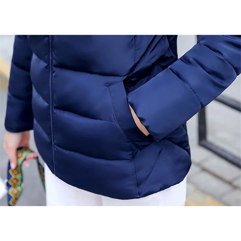 Зимнее женское пальто новинка 2019 осенняя корейская мода женская черная белая