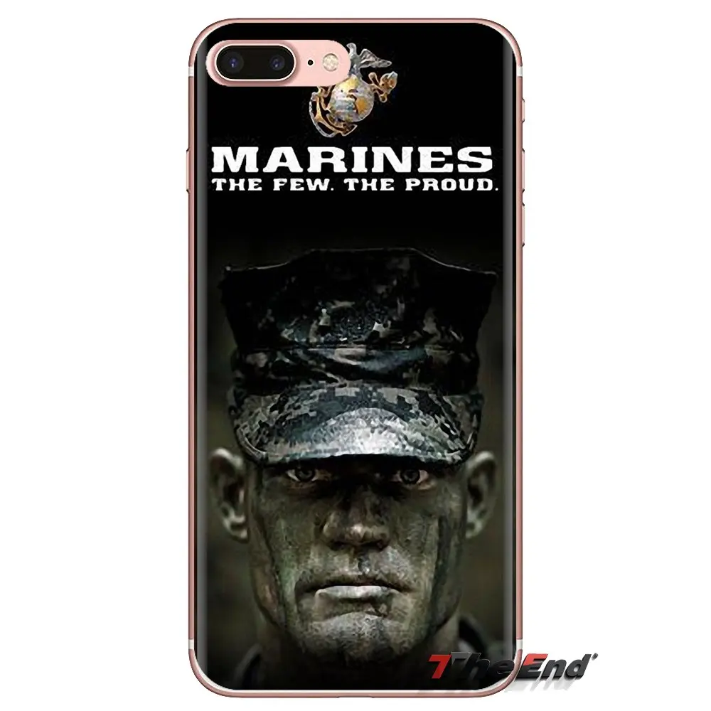 Прозрачный чехол из ТПУ Eagle US USMC Marines Veteran для Samsung Galaxy J1 J2 J3 J4 J5 J6 J7 J8 Plus 2018 Prime 2015 2016