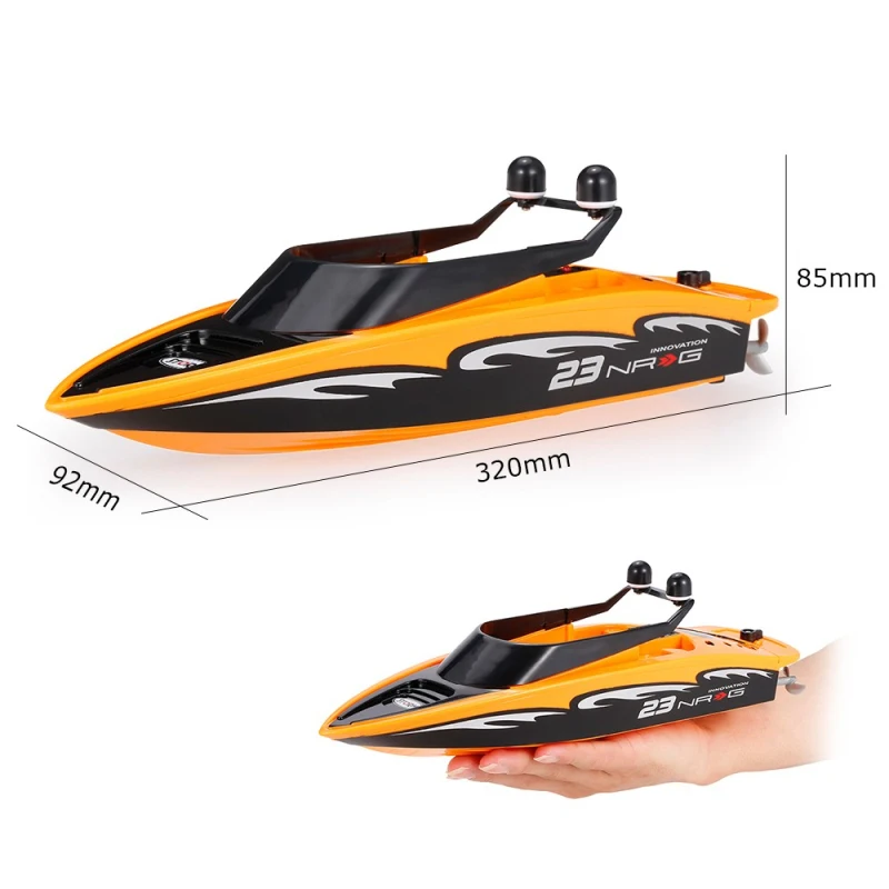 Мини радио управление электрический rc лодка CH 3323 создать игрушки морское крыло