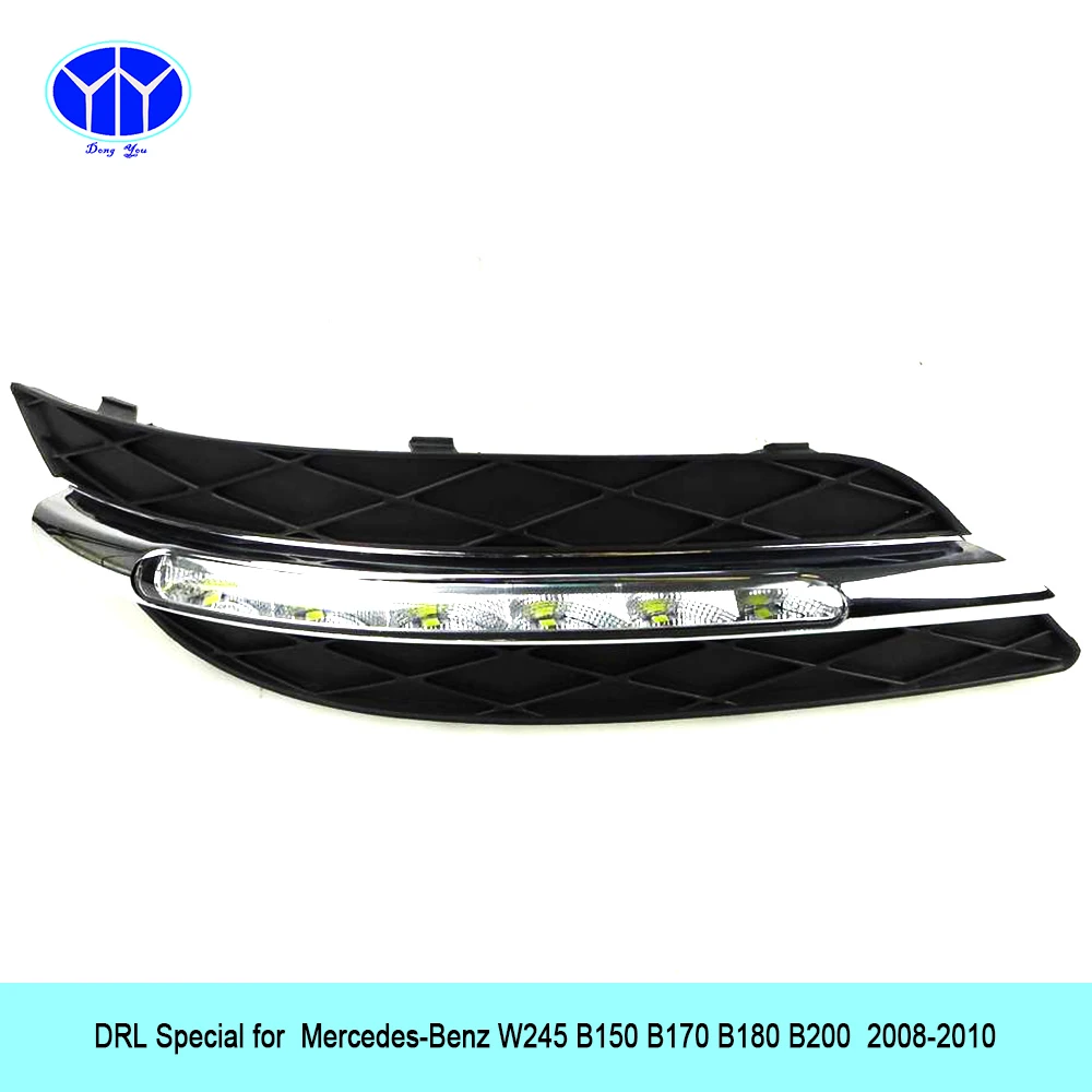 Автомобильный DRL Комплект для Mercedes-Benz B class B150 B170 B180 B200 W245 Светодиодный дневной