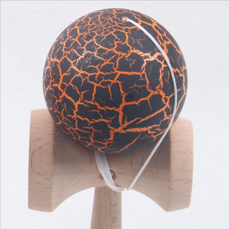 Crack paint шар Kendama умелый жонглирующий игровой мяч Японская Традиционная игрушка шарики Развивающие игрушки для взрослых подарок для Childr