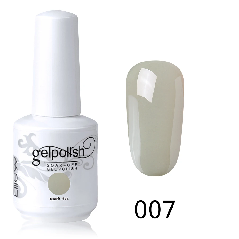 007 Elite99 дизайн ногтей 15 мл гель лак для ногтей гибридные Лаки Полупостоянный лак для ногтей УФ Гель-лак для ногтей эмаль Маникюр геллак гели - Цвет: 007