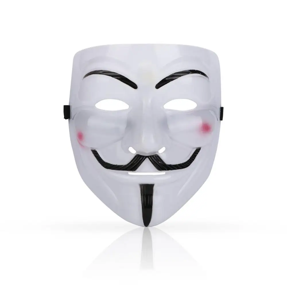 Хэллоуин вечерние маски V for Vendetta анонимные маска Гай Фокс нарядное платье