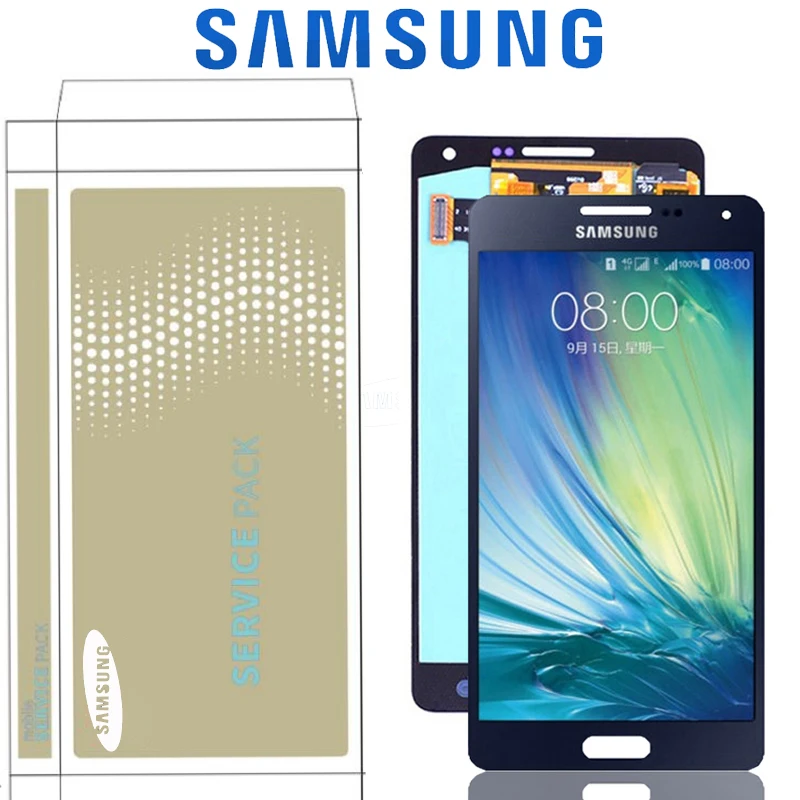Сменный Super AMOLED ЖК-дисплей 5 0 дюйма Samsung Galaxy A5 2015 A500 A500H A500F с дигитайзером