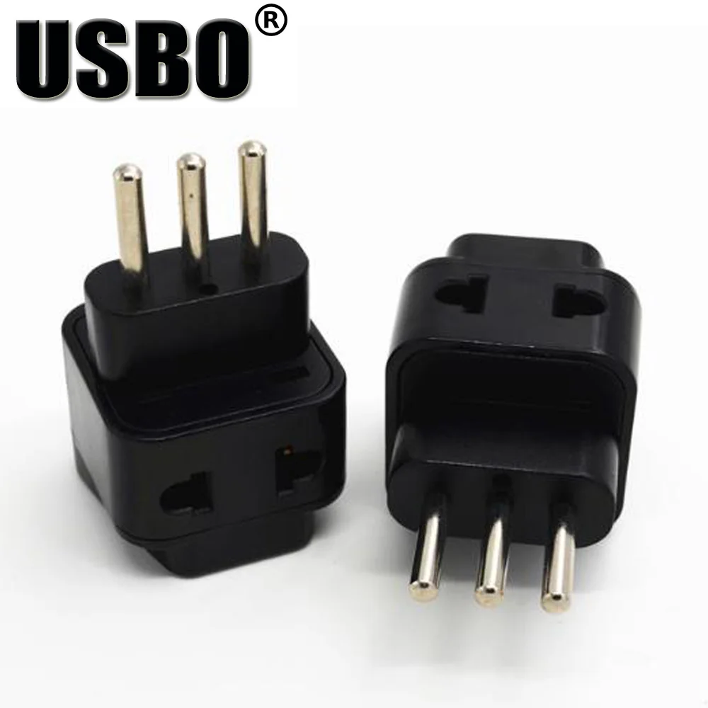 Supply Black white 10A 250V Italy universal travel adaptor plug AU/UK/US/EU to Uruguay power Adaptor socket convertor | Электроника