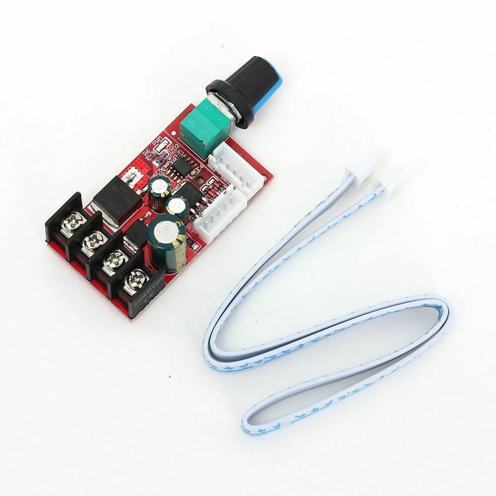 

Motor Governor LED Dimmer 10V-50V 15A Motor Speed Regulator Controller Switch
