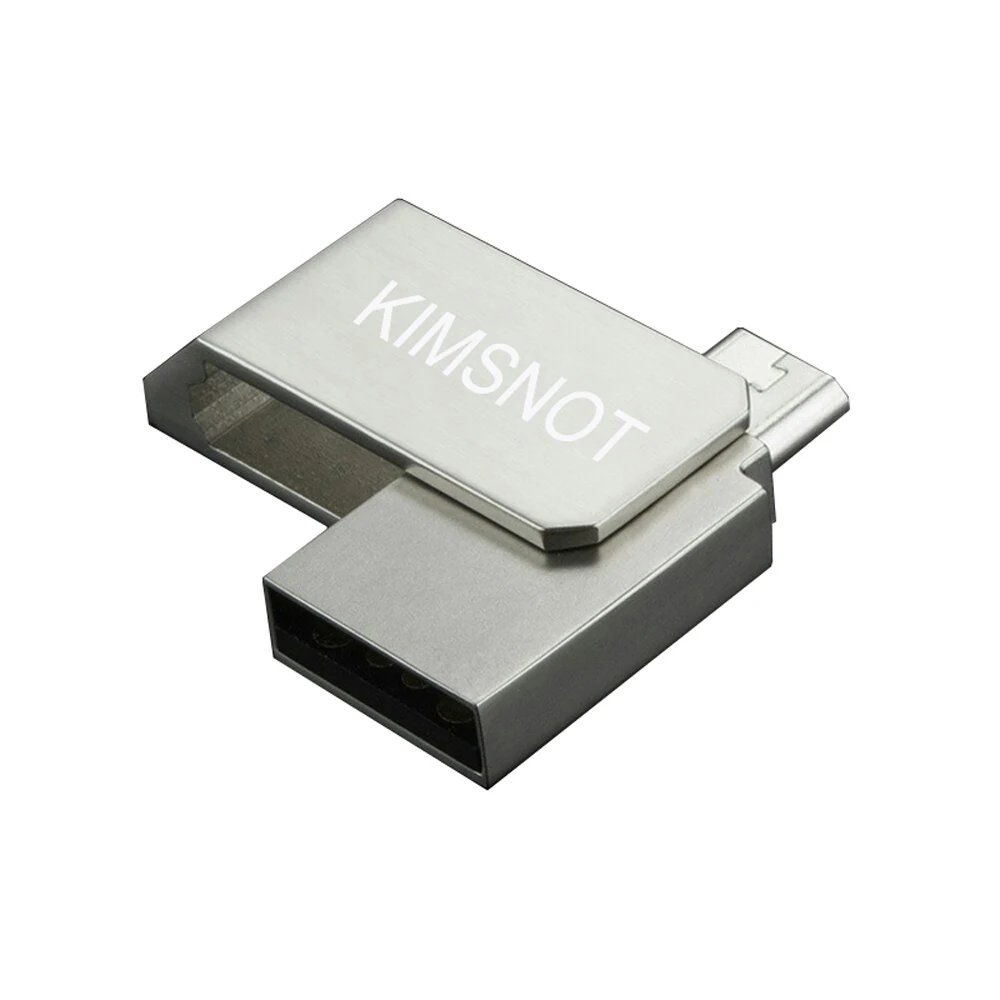 Лидер продаж USB флеш накопитель Kimsnot 8 ГБ 16 32 64 OTG телефонная флешка 2 в 1 диск для
