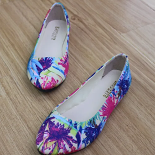 2018 Hot SaleFashion Women Comfortable Flat Single Shoes Casual of Sweet multicolor Work | Обувь