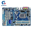 Материнская плата для Intel DDR3 Gigabyte 1156 SATA II, материнская плата для настольного ПК, USB3.0 DDR3, бу платы LGA, бу