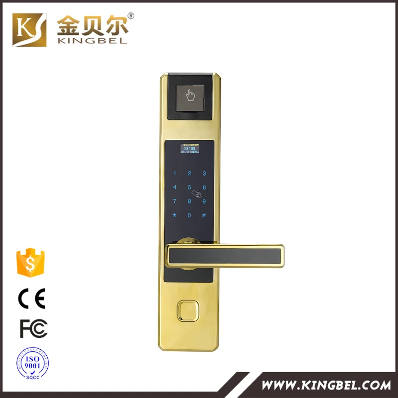 Новинка 2016 биометрический дверной замок с отпечатком пальца пароль цифровой