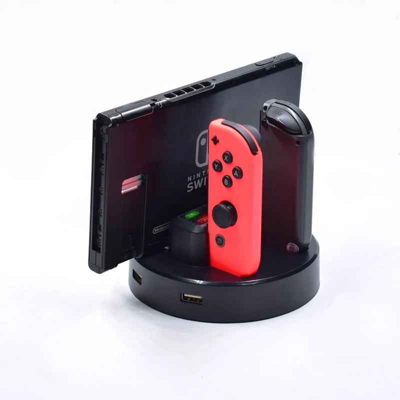 Светодиодный контроллер Nintendo зарядное устройство док станция для контроллера