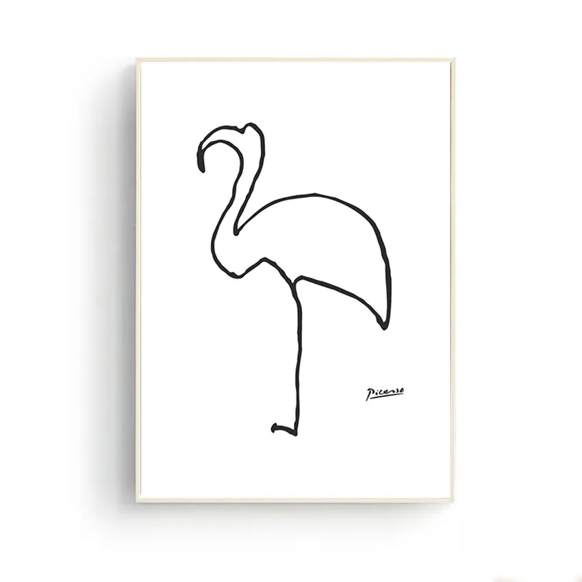 Рисунки пикассо одной линией