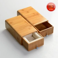 bamboo storage box jewelry tea leaf box collection
