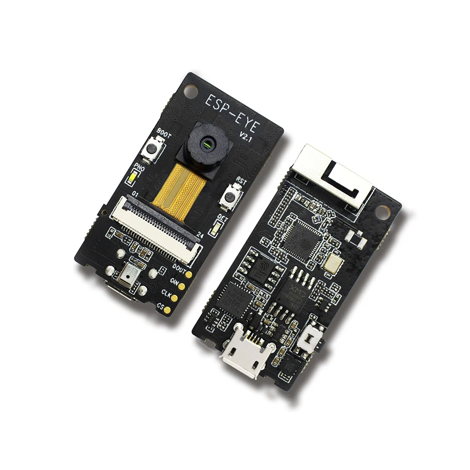 ESP-EYE 2-мегапиксельная камера ESP32 4 Мбайт флеш-память 8 Мбайт PSRAM для распознавания лиц поддерживает WI-FI передачи изображения