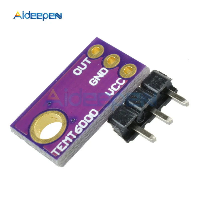 1Pcs TEMT6000 Professional Light Sensor Module IC Chip For Arduino Board Ambient Simulate Intensity | Инструменты