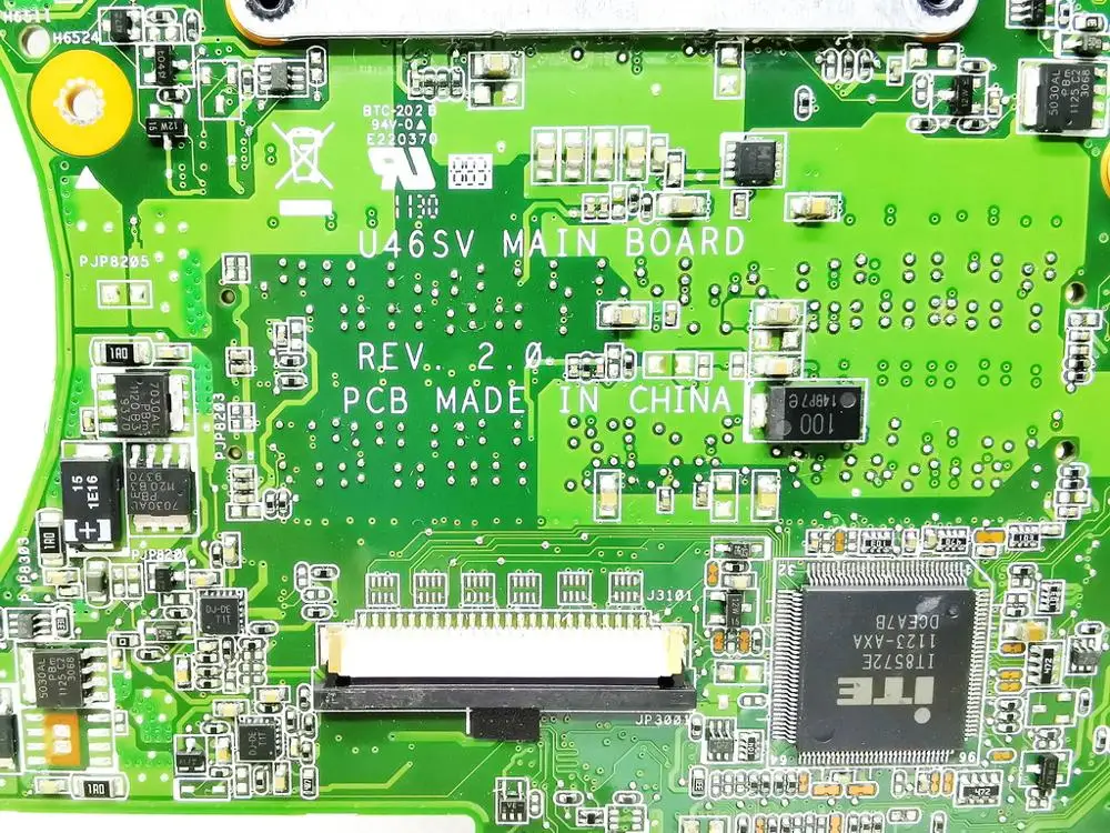 Оригинальная материнская плата для ноутбука ASUS U46SV REV 2 0 протестирована хорошая