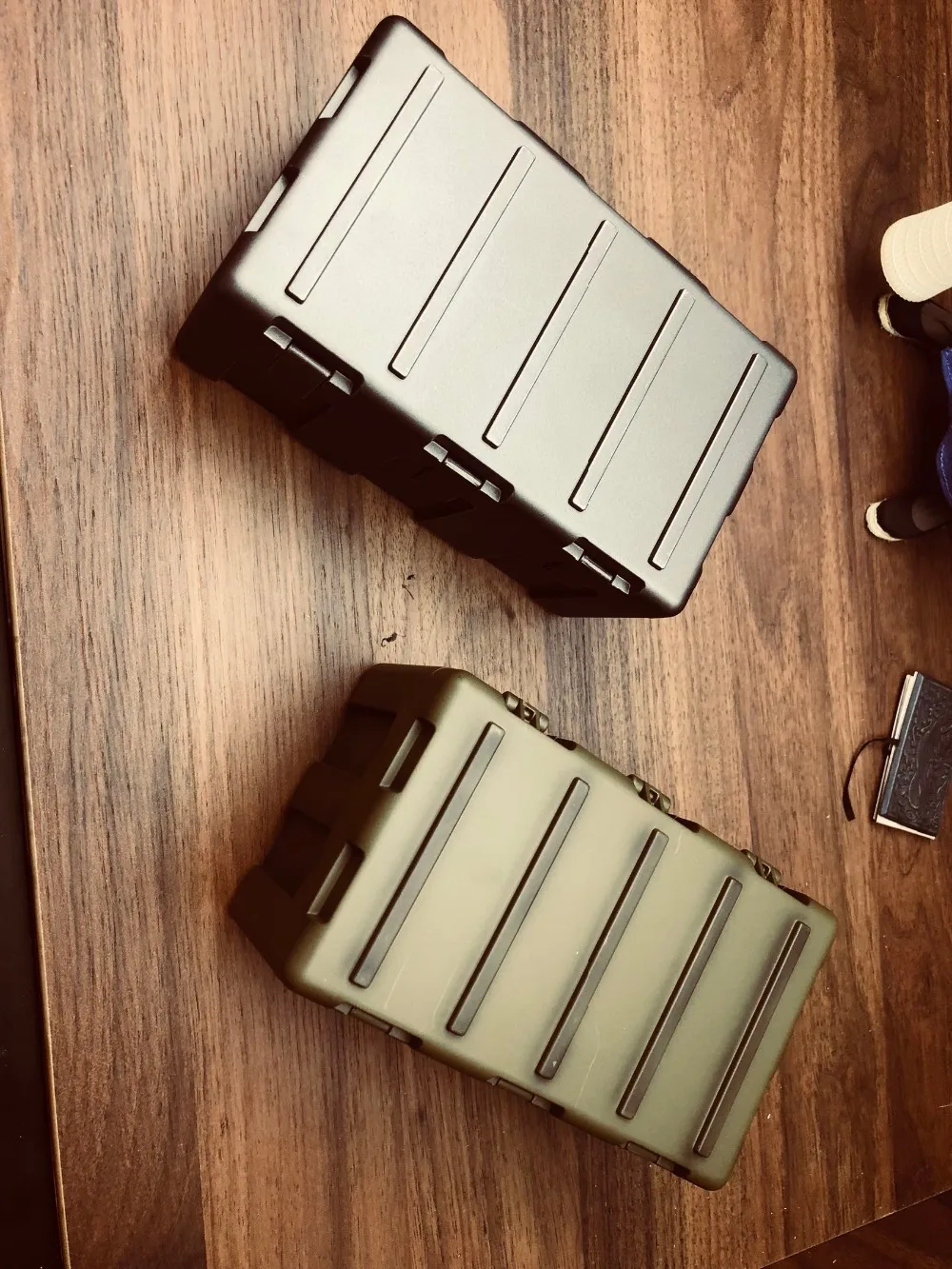 

1/6 Scale Black Weapon Equipment Storage Tool Box Accessory Model PG-13 for 12 inches Action Figures Doll