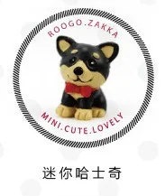 Продажа ~ 1 шт. Хаски/собака/щенок/Сказочный Садовый Гном/мох Декор