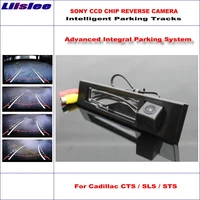 car back rear reverse for cadillac cts 2008 2014 sls 2010 2015 sts 2007 2013 hd intelligent parking camera tracks