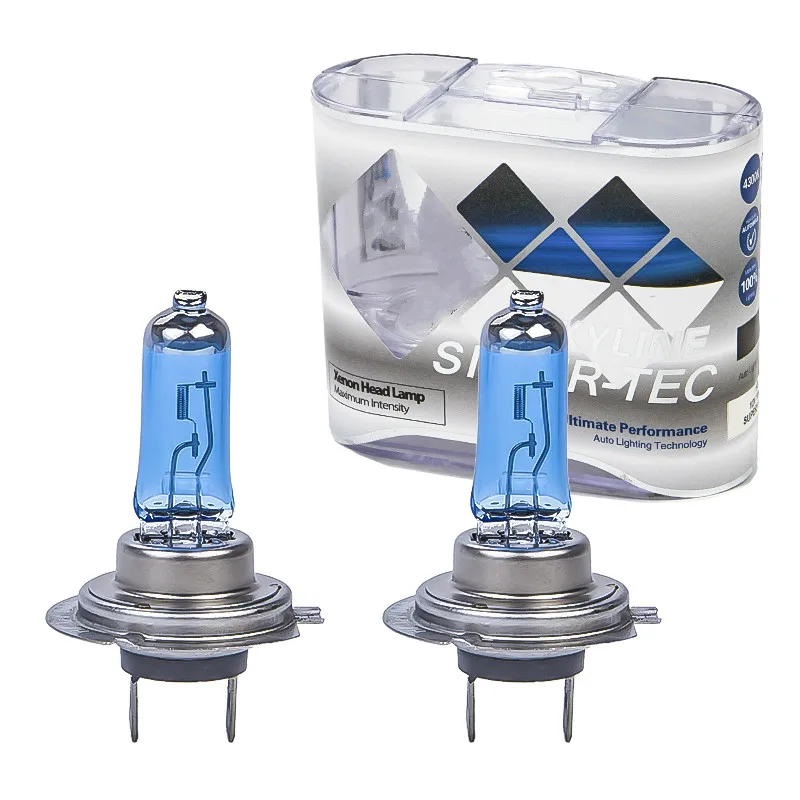 2 шт. DC 12V 100W H7 супер белый ксеноновый автомобильный противотуманный светильник