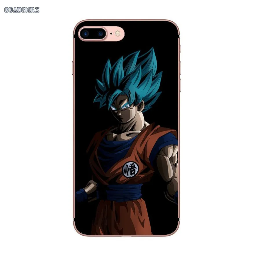 Dragon Ball Z Super Goku для samsung Galaxy S2 S3 S4 S5 Mini Alpha S6 S7 edge S8 S9 Plus J1 Grand Prime силиконовый кожаный