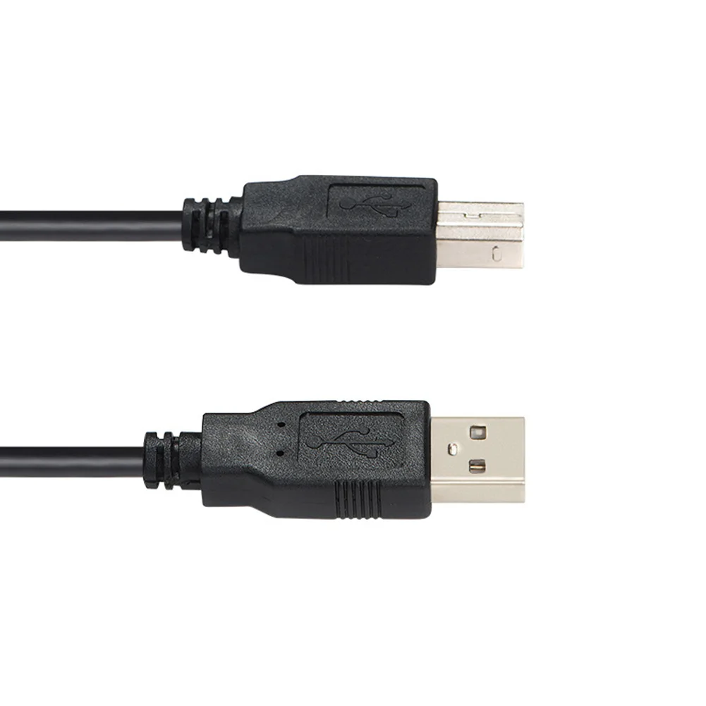 1 м профессиональный черный USB печатная линия 2 0 Провод A до B высокоскоростной