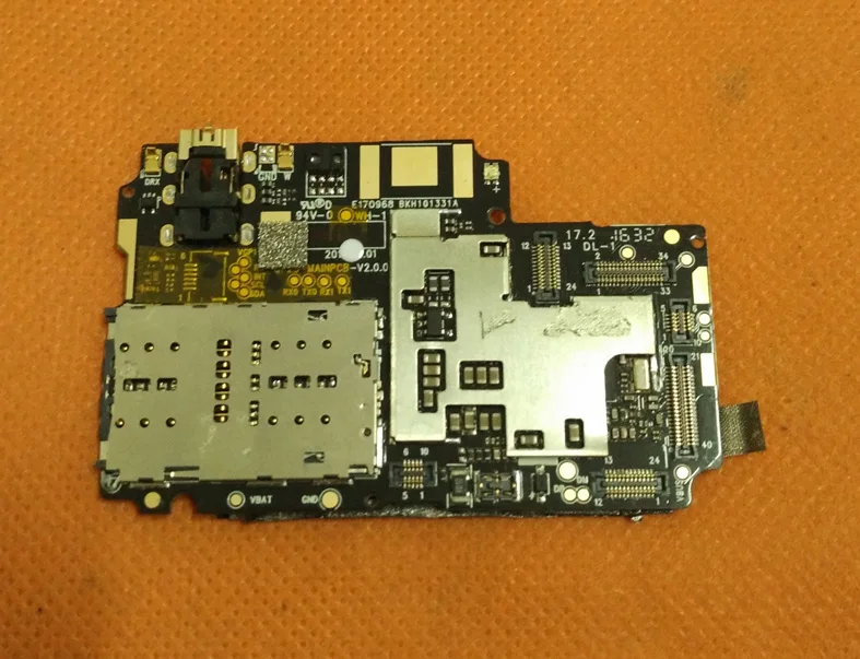 Оригинальная материнская плата Elephone S7 Mini 2 Гб ОЗУ + 32 ПЗУ четырехъядерный
