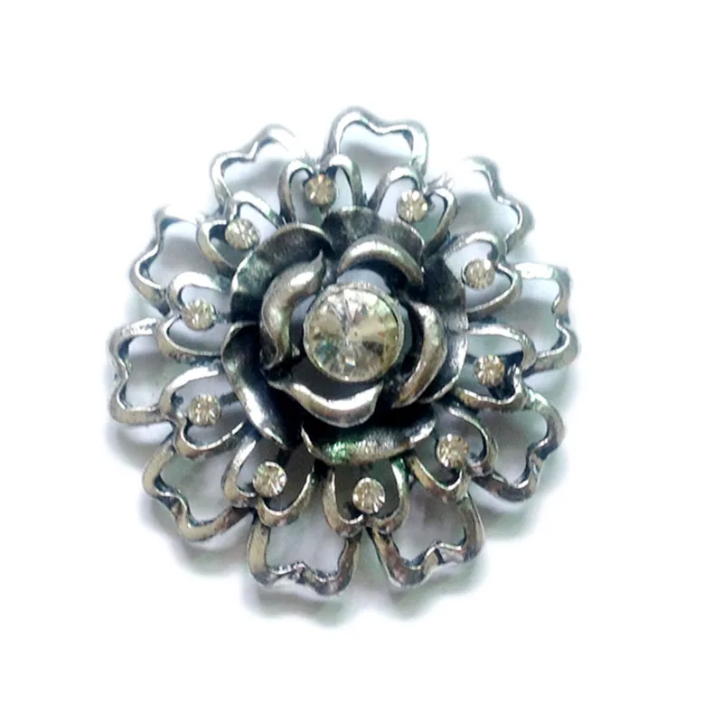 Ожерелье из горного хрусталя инкрустированные амулеты цветок античный чокер