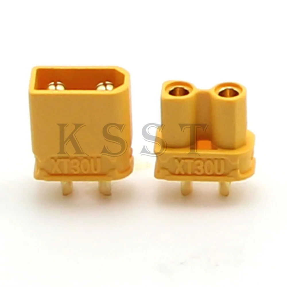 20 шт XT30U 2 мм пулевые Разъемы Вилки для RC Lipo батареи|plug insert|connector circularplug charm |
