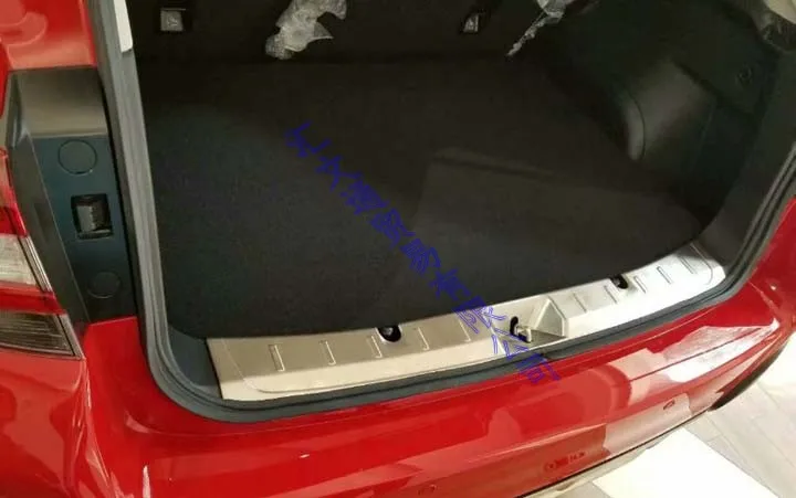 Для Subaru XV 2013 2017 Нержавеющая сталь задняя защитная накладка на багажник порога