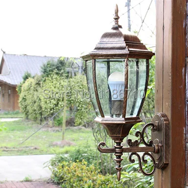 Наружный настенный светильник Европейский уличный водонепроницаемый садовая