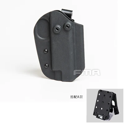 Beretta 92 кобура тактический пистолет FMA KYDEX кобура для 92 аксессуары для тактической охоты Пистолет Чехол армейский пистолет держатель - Цвет: Black A