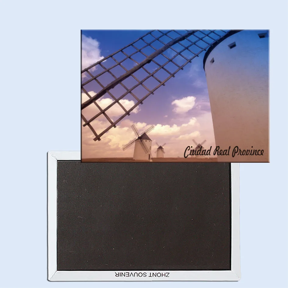 

Campo de Criptana, Ciudad Real Province, Spain, Refrigerator magnet, Tourist souvenirs, Home creative ornaments 24672