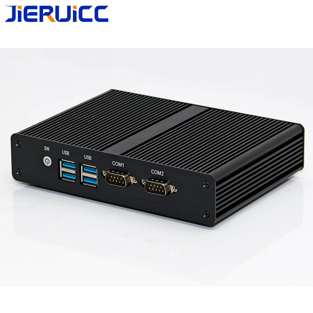 2 ethernet мини J1900 Мини ПК X86Quad-core dual lan com rs232 gigabit 1000 Мбит/с промышленный для заводского