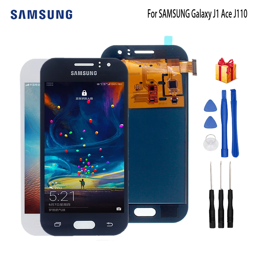 TFT For SAMSUNG GALAXY J1 Ace J110 J110M J110L J110F LCD Display Touch Screen Digitizer Assembly | Мобильные телефоны и