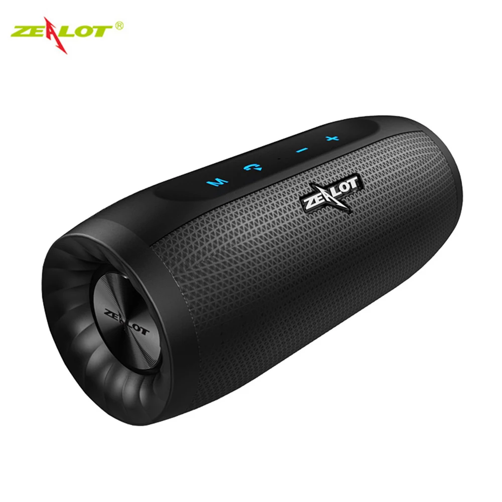 ZEALOT S16 Bluetooth динамик Портативный беспроводной Колонка Suwoofer Саундбар Стерео